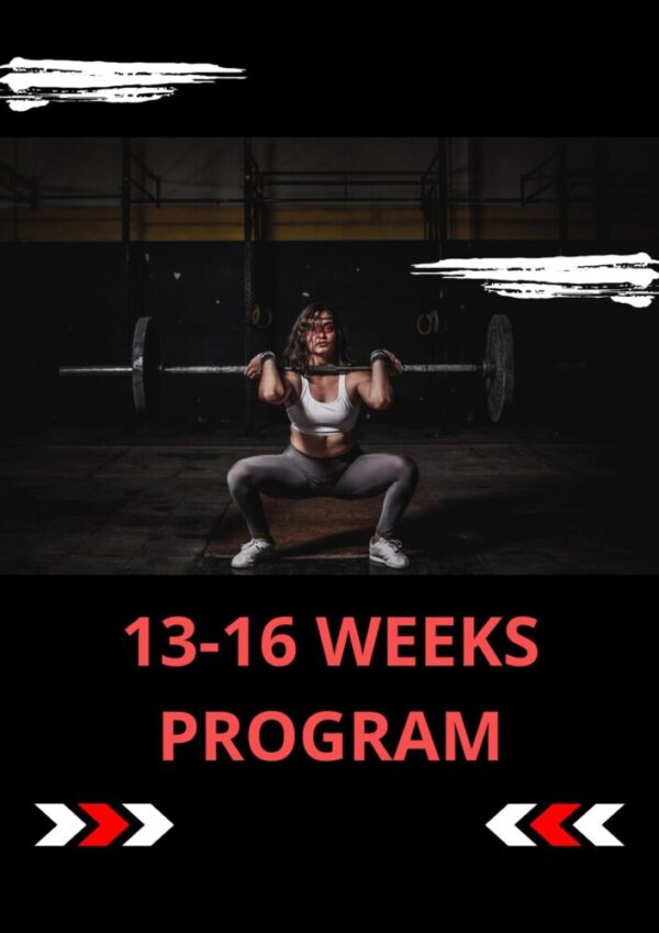 13-16 WEEKS PROGRAM